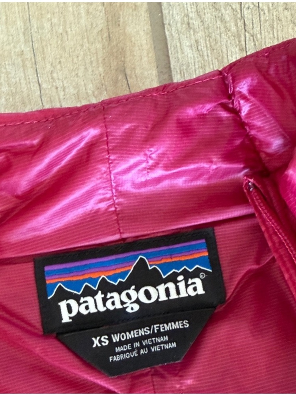Patagonia Down Sweater Vest XS Pink Goose Down Packable Puffer Vest Women’s - Picture 4 of 5